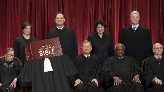 Trump Nominates Actual Bible To Supreme Court