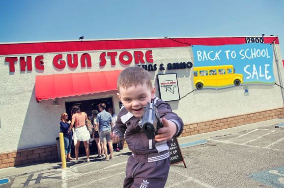 Florida Gun Shop Offers "Back to School" Sales to Shoppers
