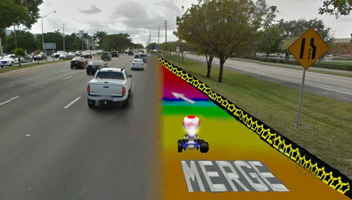 FDOT to Change all Roadway Merges into “Mega-Boost Super Passing Lanes”